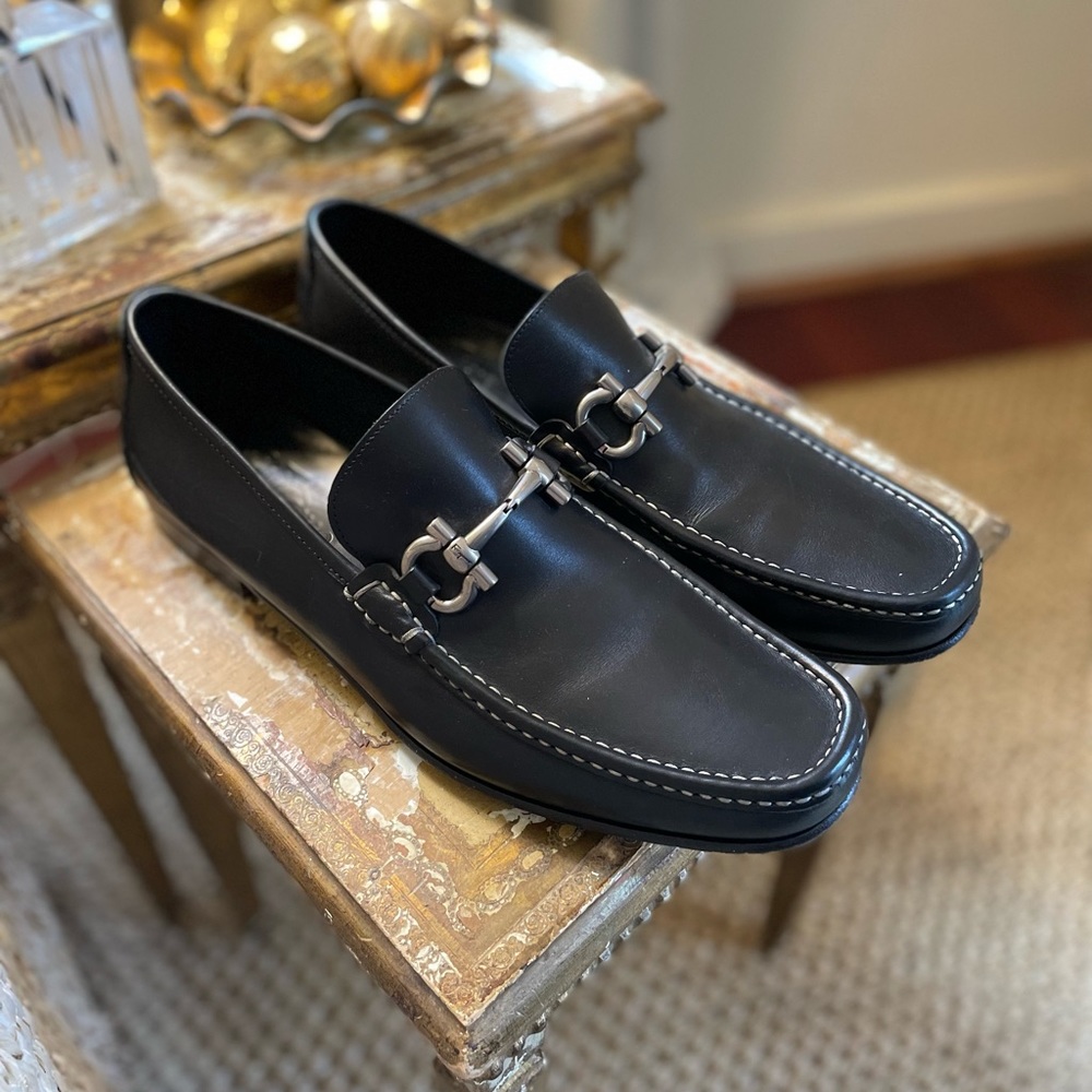 Salvatore Ferragamo Bit Loafers.